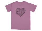 Whimsical Wooden Heart Tee thumbnail 4