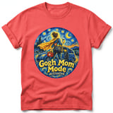 Gogh Mom Mode ~ Comfort Colors Premium Tee thumbnail 3