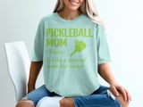 Pickleball Comfort Colors Shirt, Pickleball Mom Like A Normal Mom But Cooler, Vintage Graphic Tee thumbnail 12