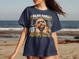 Goldendoodle Total Trouble Tee thumbnail 5