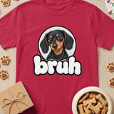 Bruh Dachshund Tee thumbnail 4