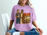 Fueled By Jesus Coffee T-Shirt, Christian Faith Shirt, Religious Retro Tee, Spiritual Coffee Lover Gift for Him, Christian Apparel thumbnail 5