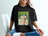 Iced Coffee Sweatshirt, Fueled By Coffee And Summer Vibes Hoodie, Daisy Aesthetic T-Shirt, Cute Coffee Lover Gift For Her thumbnail 2