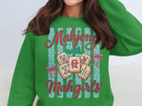 Mahjong With Mahgirls Graphic Print, Cute Coquette Mahjong Game Night Art, Grandmillennial Tiles Design, Best Friend Girls Trip Gift thumbnail 5