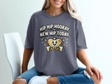 Hip Replacement T-Shirt: New Hip Today Operation, Retro Cartoon Hip Bone thumbnail 14
