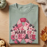 Made of Courage Pink Ribbon Tee thumbnail 5