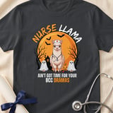 Halloween Nurse Llama Tee thumbnail 2