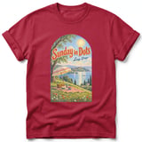 Sunday in Dots ~ Comfort Colors Premium Tee thumbnail 2
