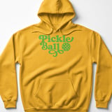 Pickleball Gildan Fleece Hoodie, Pickle Ball, Court Pullover thumbnail 10