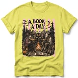 A Book A Day Keeps Reality Away Tee thumbnail 16