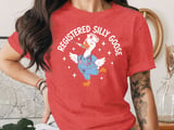 Nurse Silly Goose T-Shirt: Pediatric Cartoon Animal Humor, Registered Nursing Apparel thumbnail 3