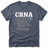 CRNA Definition Tee thumbnail 3