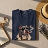 Boss Pitbull Cigar Whiskey Tee thumbnail 10