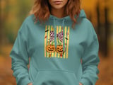 Cute Halloween Pumpkin Sweatshirt, Leopard Bow Spooky Season Hoodie, Fall Faux Glitter Pumpkins T-Shirt for Women thumbnail 10