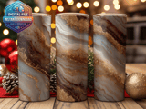 20oz Tumbler Wrap, Agate Sublimation Design, Glitter Gold, Straight Tapered png, Tumbler Digital Download, Printable Art thumbnail 2