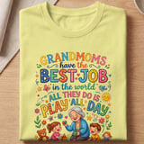 Grandmoms Have The Best Job Tee thumbnail 10