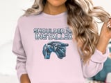 Robotic Bionic Shoulder 2.0 Installed T-Shirt: Replacement Surgery Recovery, Upgraded Design, Post Op thumbnail 15