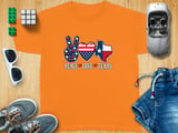 Peace Love Texas Tee thumbnail 7