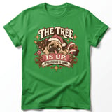Tree Is Up Patience Down Pug Tee thumbnail 7