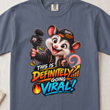 Going Viral Parker the Possum Tee thumbnail 13