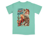 "Pour Decisions" Retro Cowgirl T-Shirt thumbnail 9