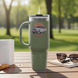 Grand Wagoneer Tumbler, Waggy Car Lover Gift, Classic SUV Tumbler, Automotive Enthusiast, The Waggy Gift, Vintage Car Tumbler thumbnail 2