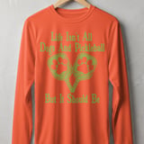 Pickleball Sport-Tek Long Sleeve Tee, Life Isn't All Dogs And Pickleball But It Should Be, Sun Shield Shirt thumbnail 4