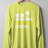 Pickleball Sport-Tek Long Sleeve Tee, Mom. Grandma. Pickleball Legend., UV Protection Sun Shield Shirt thumbnail 9