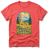 Gogh Ice Cream ~ Comfort Colors Premium Tee thumbnail 3