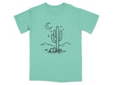 Desert Moonrise Cactus T-Shirt thumbnail 9