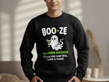 Boo-ze Halloween Bartender Tee thumbnail 12