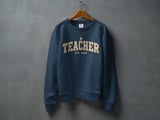 Male Teacher Shirt Est 2026 Vintage Varsity Sweatshirt, New Future Male Educator Hoodie, First Year Teacher Appreciation Gift for Him thumbnail 9