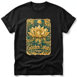 Golden Lotus ~ Comfort Colors Premium Tee thumbnail 1