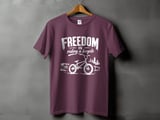 Freedom Is Riding a Bicycle | BMX T-Shirt thumbnail 7