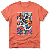 Piano Shapes ~ Comfort Colors Premium Tee thumbnail 4