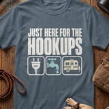 Just Here for the Hookups T-Shirt thumbnail 3