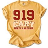 919 Cary North Carolina Tee thumbnail 1