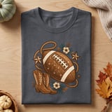 Western Football Boots Tee thumbnail 2