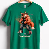 Fox Gamer Shirt for Boys, Funny Virtual Reality Gaming Tee, Kids Birthday Gift, Pixo League by Farron House thumbnail 7
