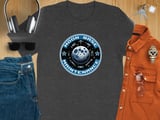 Space-Themed T-Shirt, Moon Base Maintenance Graphic Tee, Cosmic Shirt, Sci-Fi Clothing, Astronaut Gift, Lunar Apparel thumbnail 2