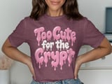 Too Cute for the Crypt Tee thumbnail 2