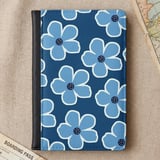 Blue Retro Floral Passport Cover thumbnail 5