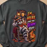 Halloween Randy the Raccoon Sweatshirt thumbnail 1