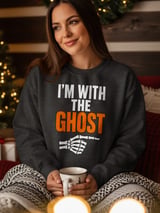 I'm With The Ghost Tee thumbnail 11
