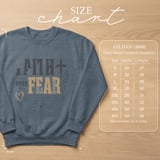 Faith Over Fear Shirt, Isaiah 41:10 Christian T-Shirt, Religious Bible Verse Tee, Inspirational Gift Sweatshirt thumbnail 14