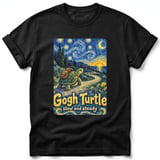 Gogh Turtle ~ Comfort Colors Premium Tee thumbnail 1