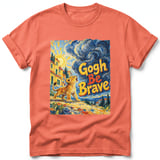 Gogh Be Brave ~ Comfort Colors Premium Tee thumbnail 4