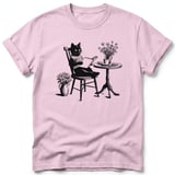 Cozy Bookish Cat Tee thumbnail 32