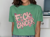 F*CK CANCER Daisy Graphic T-Shirt thumbnail 8