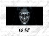 Horror Demon Mug Wrap, Scary Face Sublimation Design, Spooky Ghost Mug PNG, 11oz 15oz Evil Monster Digital File thumbnail 12